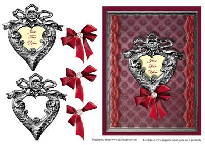 Platinum Heart Just for You