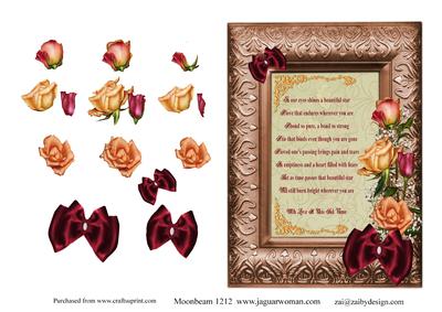 Beautiful Star Sympathy Card Front