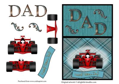 Fathers Day in Teal