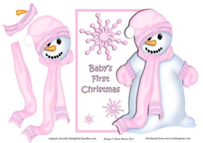 Baby Girl First Christmas