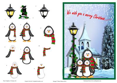 Penguin Powered Carolling