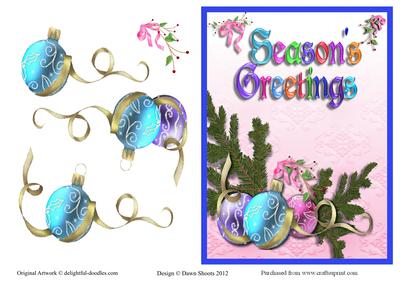 Contemporary Seasons Greetings