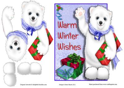 Christmas Bear Wishes