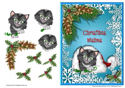 Kitty Christmas Wishes