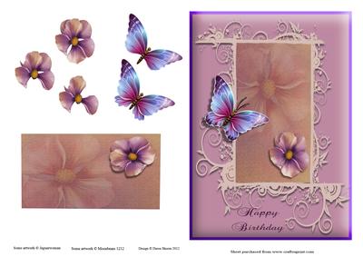 Sweet Lilac Happy Birthday