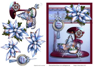 Ice Blue Christmas