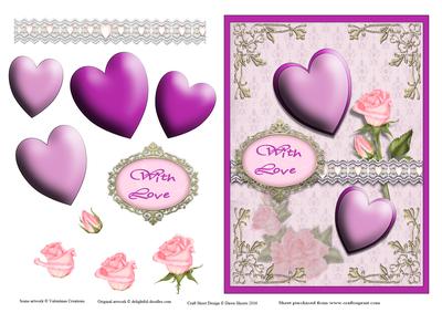 Hearts and Roses with Love