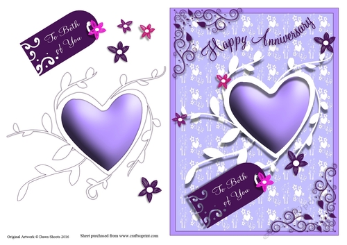 Lilac Heart Anniversary