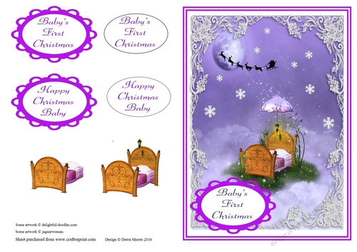 Lilac Babys First Night Before Christmas