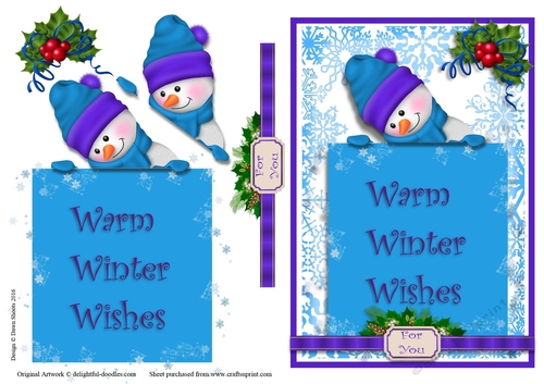 Snowy Sends Warm Winter Wishes