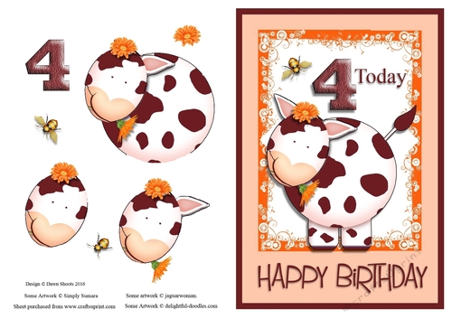 Daisy Birthday Age 4
