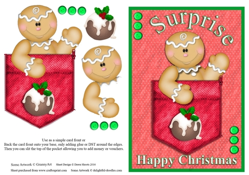 Surprise Gingerbread Pocket