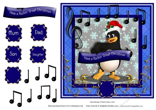 Penguins Rockin Great Christmas