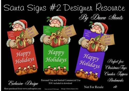 Santa Sign Designer Resource 2