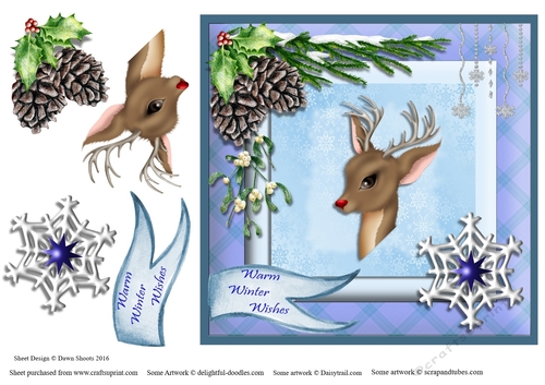 Frosty Reindeer