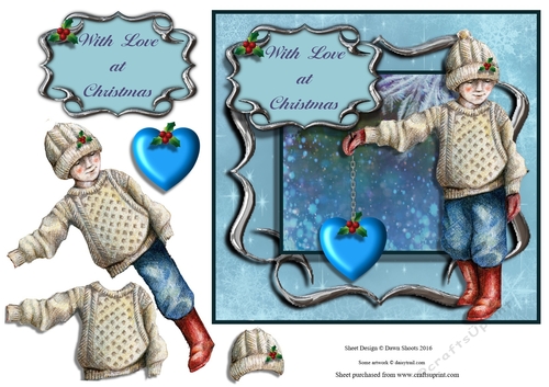Love Heart at Christmas
