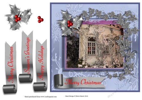Frosty Christmas Cottage