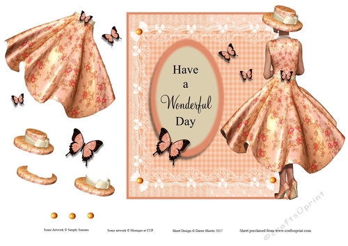 Lady in Peach Over The Edge