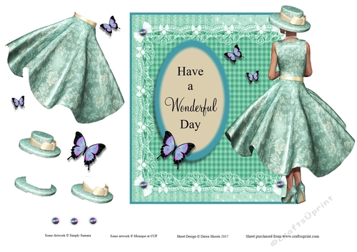 Lady in Teal Over The Edge