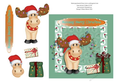 Moosey Merry Christmas