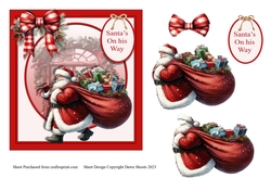 Santas On His Way