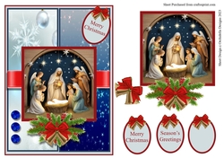 A5 Nativity Christmas