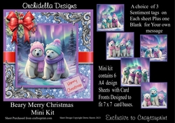 Beary Merry Christmas Mini Kit