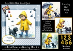Lets Paint Rainbows Birthday