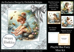 Playful Bee Fairy