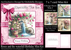 Roses and the Waterfall Birthday