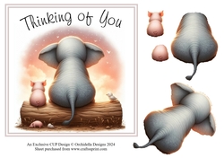 Thinking of You Ele and Pig