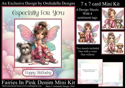 Fairies In Pink Denim