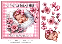 Sweet Floral Baby Girl