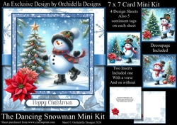 The dancing snowman