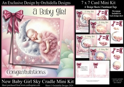 New Baby Girl Sky Cradle