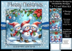 Happy Snow Family