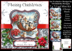 Santas Kitten Sleigh