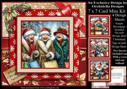 Three Laughing Ladies Christmas Shopping