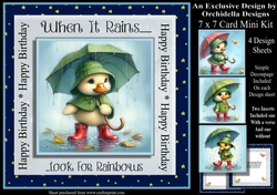 Rain and Rainbows Birthday