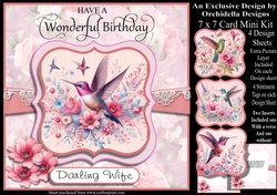 Wonderful Birthday Hummingbird
