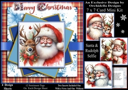 Santa and Rudolph Selfie