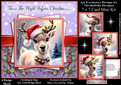 Night Before Christmas Deer
