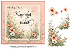 Wildflower Wonderful Birthday
