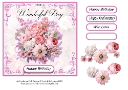 Pink Bloom Bouquet
