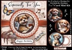Puppies on Piano