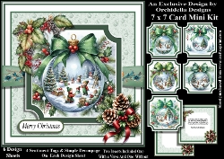 Green Christmas Bauble