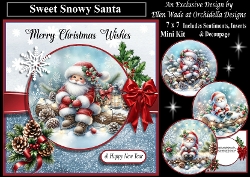 Sweet Snowy Santa
