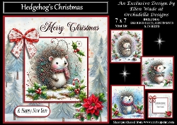 Hedgehogs Christmas