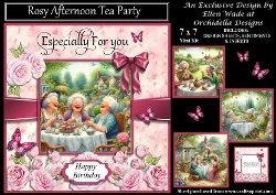 Rosy Afternoon Tea Party