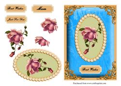 Pearly Rose Card Front